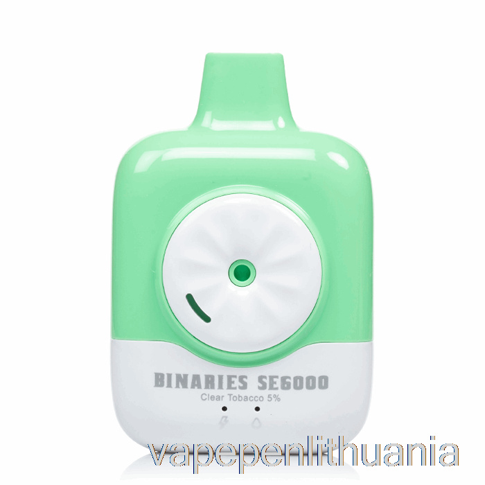 Horizon Binaries Se6000 Vienkartinis Skaidrus Tabako Vape Skystis